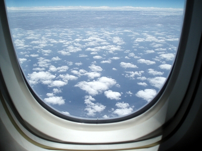 晴れた空